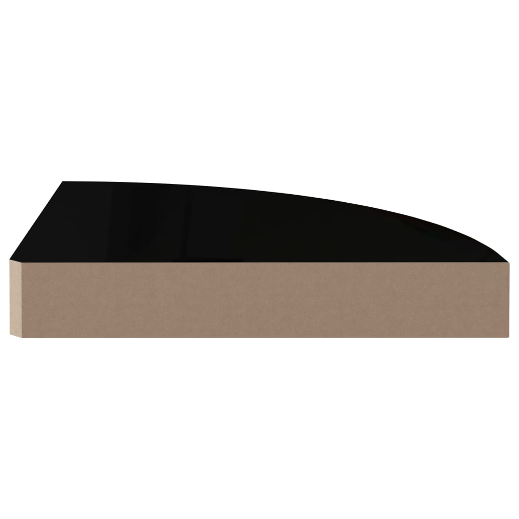 vidaXL Wall Corner Shelf Floating Corner Shelf Wall Mounted Display Shelf